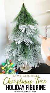 Diy机・pcデスクの作り方 コンセント収納ボックス付き作業机 【自作工房】～making of the pc desk（working table）. Snowy Pine Flocked Christmas Tree Figurine Made In A Day