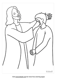 Play through the bible week 23 jesus heals the blind man largest jesus heals the blind man coloring page quality bartimaeus pages 5256. Jesus Heals The Blind Man Coloring Pages Free Bible Coloring Pages Kidadl