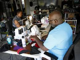 Chesapeake couple makes custom masks out of garage