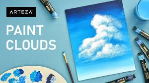 Art instruction subjects also include: How To Paint Clouds With Acrylics For Beginners Sky Painting Easy Youtube