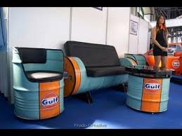 Handmade From Iron Drums With Their Hands Youtube Unique Furniture Affordable Furniture Affordable Furniture Stores