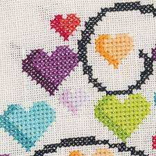 Tree Of Love Cross Stitch