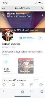 Siobhan anderson onlyfans