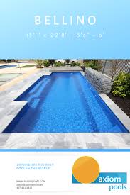 The On Trend Design Of Bellino With Perfectly Balanced Entry Steps And Extended Full Length Bench Seat I Cool Swimming Pools Swimming Pool House Swimming Pools