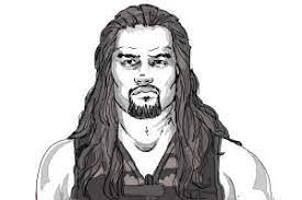 How To Draw Roman Reigns From Wwe Roman Reigns Roman Reigns Drawing Reign