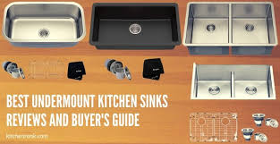 best undermount kitchen sinks reviews