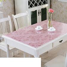 Pvc Table Mat Disposable Table Cloth Waterproof Burn Proof Soft Glass Plastic Table Cloth Frosted Crystal Plate B 60x60 Table Cloth Oil Cloth Table Covers