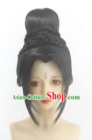 Chinese Cosplay Swordswoman Hair Accessories Ancient Bride Wigs Headwear  Traditional Hanfu The Untamed Jiang Yanli Hairpieces