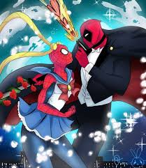 Imagenes Spideypool Superfamily Y Otros Cancelada Spideypool Deadpool X Spiderman Sailor