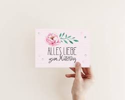 Kurze sprüche zum muttertag 2021. Postkarte Alles Liebe Zum Muttertag Sag Es Mit Einer Karte