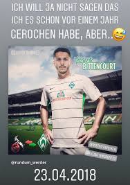 Werder bremen liegt in der bundesliga wieder auf einem europapokalplatz. Rundum Werder On Twitter Mmmm Werderbremen Lbittencourt32 Werder Werderbremen
