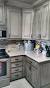 White Glazed Kitchen Cabinets