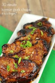 Korean Pork Chops Recipe On Yummly Yummly Recipe Boneless Pork Chop Recipes Baked Boneless Pork Chop Recipes Easy Pork Chop Recipes
