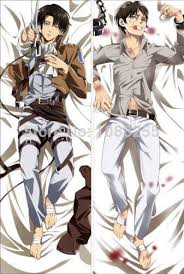 See more ideas about eren jaeger, attack on titan. Hot Anime Attack On Titan Eren Yeager Levi Body Pillowcase Hot Anime Anime Hotbody Attack Aliexpress