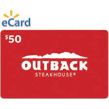 Outback steakhouse is not a participating partner or sponsor in this offer and cardcash does not issue gift cards on behalf of outback steakhouse. Outback Steakhouse 50 Gift Card Email Delivery Walmart Com Walmart Com