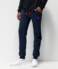 Russell Athletic Ernest Navy Jogger Sweatpants