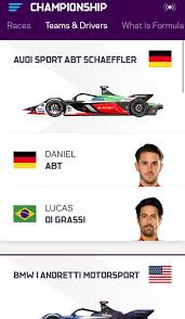 Meet the heroes behind the helmets and find out more about the teams and manufacturers in the abb fia formula e world championship. How To See Team And Driver Standings Why Does The Formula E App Suck So Much Compared To F1 App All I Want To See Is The Current Driver And Constructor Standings
