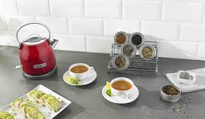Dome style kettle with 1.25 l capacity. Kitchenaid Kek1222 Kettle 1 25l Empire Red Chef S Complements