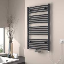 Tolle badmöbel und wohnideen um dein badezimmer einzurichten bei couch! Emke Handtuchtrockner Heizkorper Beheizte Wand Handtuchwarmer Design 1000x400mm Anthrazit Badetuch Heizkorper Badausstattung Badaccessoires