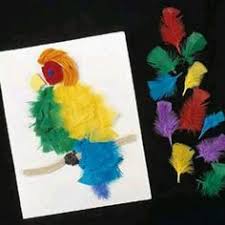 Bird Arts And Crafts For Kids Feather Crafts Collage Feathers Feathers Art Crafts Ideas Feathers Crafts Kids Crafts Feathers Places Feathers Feather Crafts Bird Crafts Insect Crafts