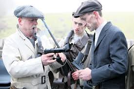 Blood and guns as famous ambush relived