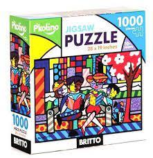 From 70620 lego the lego ninjago movie sally njo331 minifigure figurine new, paw patrol mighty pups charged up rubble deluxe vehicle. 2539 Family Romero Britto 1000 Pcs Britto Romero Britto Y Rompecabezas