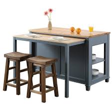 Here are 11 cool kitchen island we looked back across the hundreds of installation jobs we have helped families with over the decades, and have come up with our top 11 kitchen island. Design Element Medley Gray Kitchen Island With Slide Out Table Kd 01 Gy The Home Depot