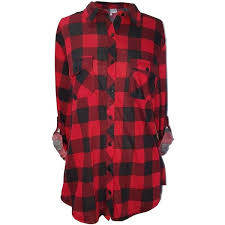 Black And Red Checkered Shirt Women S Long Sleeves Plaid Checkered Shirts Red Flannel Shirt Checkered Flannel Shirt Red Long Sleeve Shirt