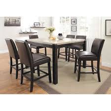 Optional décor items that help bring a room together include: Luga 7 Piece Counter Height Dining Set D3001pt D3001bs Afw Com