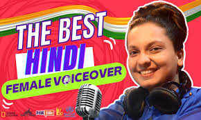 Hindi voice over services