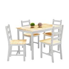 The marlee dining table meticulous attention to detail and quality ensures you experience the modern lifestyle in comfort and elegance. Panana Wooden Dining Table Set With 4 Chairs Contemporary Dining Furniture Three Color For Choice Grey Buy Online In Botswana At Botswana Desertcart Com Productid 173040488