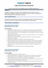 This is an accessible template. Legal Administrative Assistant Resume Samples Qwikresume