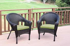 Watts Wicker Single Patio Dining Chair With Cushion In 2020 Patio Dining Patio Dining Chairs Wicker Porch Furniture