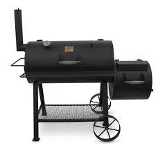 Oklahoma Joe S Highland Offset Charcoal Smoker And Grill Offset Smoker Charcoal Smoker Oklahoma Joe Smoker