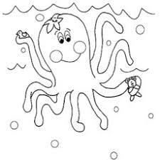 Octopus coloring page free printable. Top 10 Free Printable Octopus Coloring Pages Online