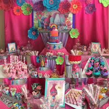 Pin On Trolls Party Candy Buffet