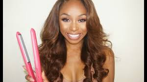 Supsilk flat iron curling iron in one for hair, hair straightener and curler 2 in 1 with ceramic titanium coated twisted plates lcd display adjustable temp for straight curly beach wavy hair styling. How To Curl Your Hair With A Flat Iron Straightener Ft Unice Hair Youtube