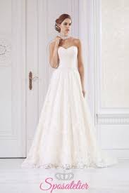 Abito Da Sposa 2018 Modello Principesco Con Gonna In Tulle Corpetto A Cuoresposatelier