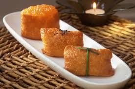 Deep Fried Bean Curd Pockets Inari Sushi Asian Inspirations Food Deep Fried Tofu Recipes
