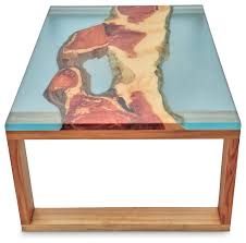 Clamp boards together with woodworking clamps or place weights on top of the boards to keep the boards pressed together and allow the wood glue to. Live Edge Cedar Coffee Table Contemporary Living Room Tampa By 1206 Houzz
