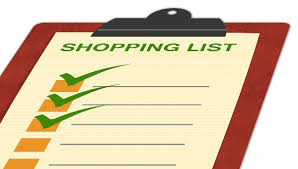 If you were looking for the article about the shopping list from one krabs trash, then see floating shopping list. Free 7 Shopping List Samples In Pdf