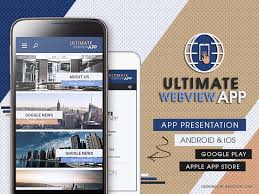 Ultimate Webview App Android Ios Web To App Android Apps App Store Design App