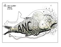 Olivia and the team take on some embattled secret service agents. A Fish Rots From The Head Down Observes Beeld Com Cartoonist Niel Van Vuuren Cartoonist Humanoid Sketch Fish