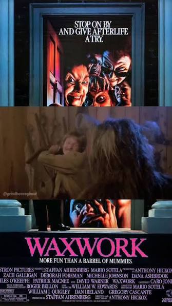 🐺 Waxwork (1988) , In this cult-classic horror movie, every wax exhibit is  actually a portal into a different nightmare. And the werewolf world might  be the most brutal of them all — loaded with messy ...