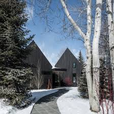 Listed for $20.5 million we still think the house is an absolute gem, though. Studio B S V Plan House In Aspen Comprises Black Gabled Forms Dr Wong Emporium Of Tings Web Magazine