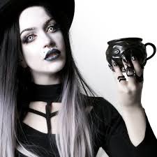 Halloween Witch Cauldron Coffee Mug Holiday Decor