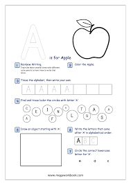 Each printable worksheet also shows preschoolers the stroke order of each letter so kids can learn the correct way to write the alphabet. 40 Alphabet Worksheets For 3 Year Olds Picture Ideas Samsfriedchickenanddonuts