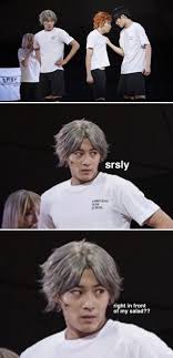 Are You Serious Right In Front Of My Salad If You Don T Know Where It S From Look Up Seriously Right In Front Of My Salad On Google But Only Do It If Your Ready T Haikyuu Haikyuu Anime Haikyuu Funny