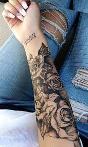 Perfect flower forearm tattoo ideas for women. Simple Inner Forearm Tattoos For Women Novocom Top