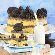 Try not to chop the oreos too finely. Oreo Cake Charlotte S Lively Kitchen